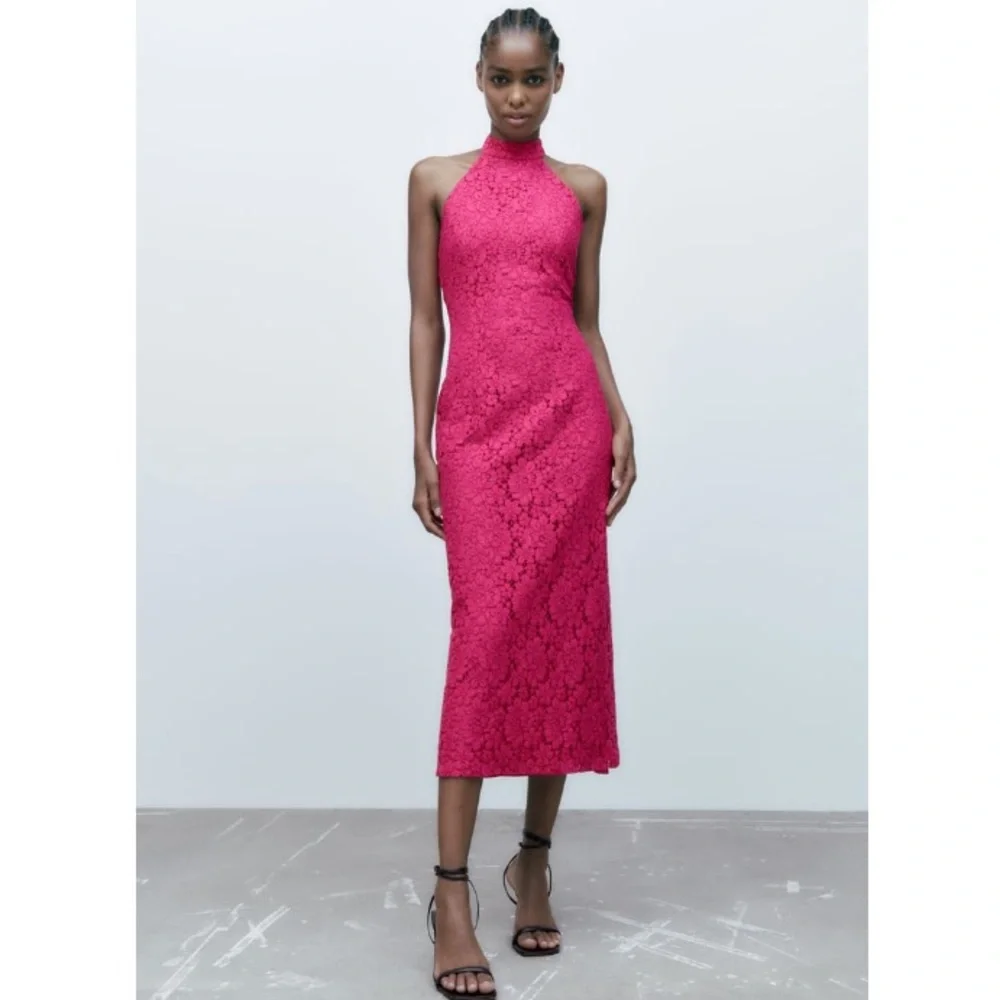 Zara Woman Lace Dress - Picture 3 of 5